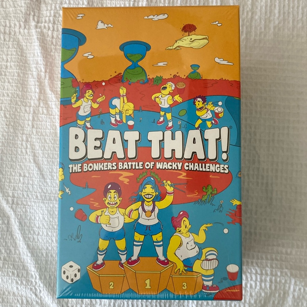 Beat That! The Bonkers Game of Wacky Challenges Sealed New in Box Ages 9+